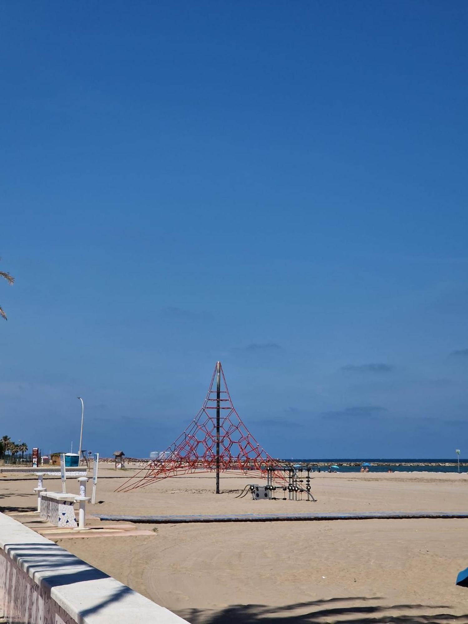 Apartamento Barbacoa, Piscina Y Playa Puebla de Farnals Kültér fotó