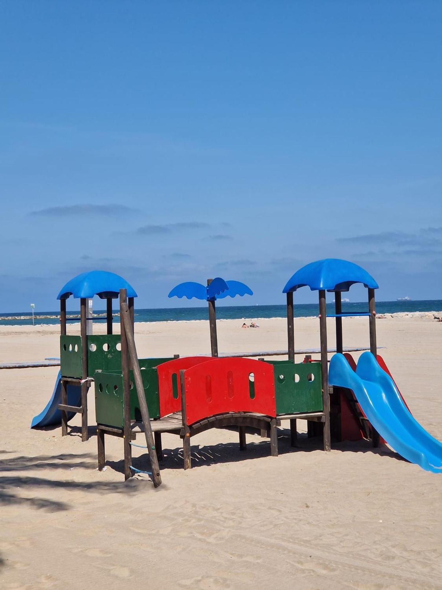 Apartamento Barbacoa, Piscina Y Playa Puebla de Farnals Kültér fotó