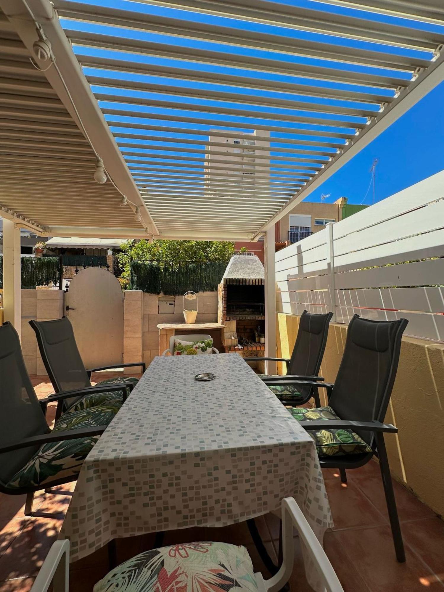 Apartamento Barbacoa, Piscina Y Playa Puebla de Farnals Kültér fotó